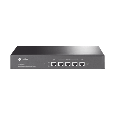 Router Balanceador de Carga Multi-Wan, 1 puerto LAN 10/100 Mbps, 1 puerto WAN 10/100 Mbps, 3 puertos Auto configurables LAN/WAN, Sesiones Concurrentes 30,000 para Negocios Pequeños y Medianos