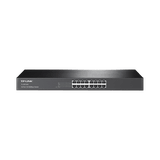 Switch no administrable de 16 puertos 10/100 Mbps para montaje en rack