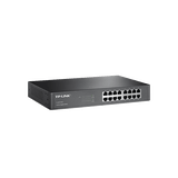 Switch Gigabit no administrable de 16 puertos 10/100/1000 Mbps para escritorio/rack