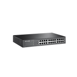 Switch Gigabit no administrable de 24 puertos 10/100/1000 Mbps para escritorio/rack