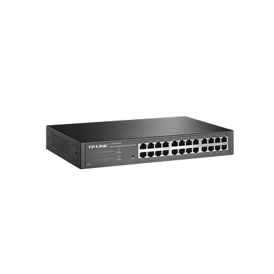 Switch Gigabit no administrable de 24 puertos 10/100/1000 Mbps para escritorio/rack