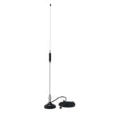 Antena Móvil para Rango de Frecuencia de Banda Civil (CB) 26.960 - 27.400 MHz.