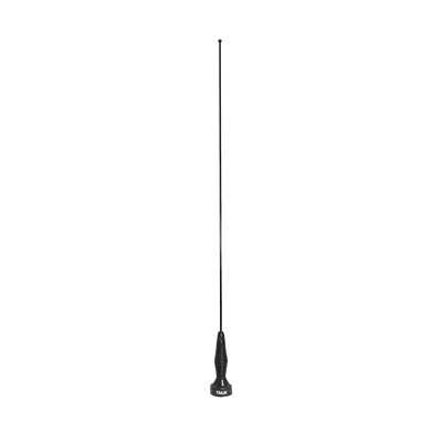 Antena móvil VHF / UHF, ajustable en campo, rango de frecuencia 136-940 MHz, Color Negro