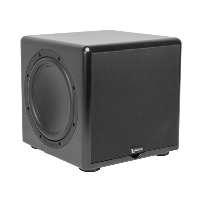 Subwoofer compacto de 12 in | 2 radiadores pasivos | amplificador interno de 350W