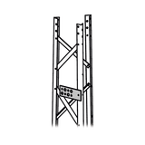 Guía Simple para Guiado de Cableado de Comunicación. Compatible con línea TITAN. Incluye Tornillo, Tuerca y Arandela.