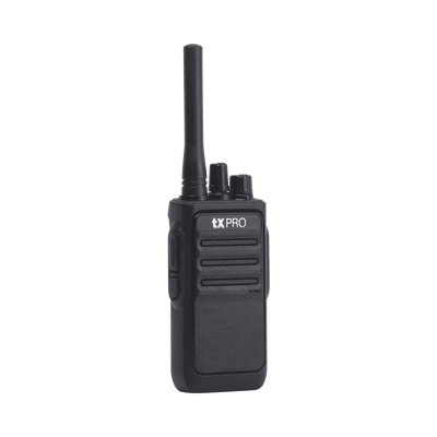 Radio Portátil UHF 400-470 MHz, 16 canales, 2 Watts de potencia. Comunicación Clara en su Negocio