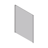 Placa Interior Trasera Metálica para Gabinete TXG-0149