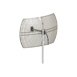 Antena Rejilla direccional, Ganancia 24 dBi, Dimensiones (90 x 60 x 38 cm), rango de frecuencia (2300-2500 MHz).
