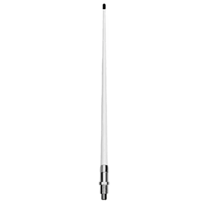 Antena VHF Marina de Alto Rendimiento / 4 dBi / 156-163 MHz / Altura 1100 mm / Color Blanco / Conector SO239