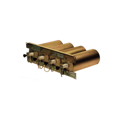 Duplexer Pasa Banda-Rechazo de Banda, 442-450 MHz, 4 Cavidades (4" Dia.) 5 MHz, 350 Watt, N Hem.