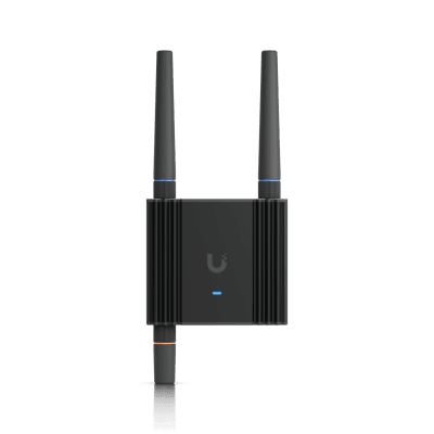 Router UniFi Ultra LTE con WiFi 4 / ranura para 1 tarjeta SIM / 2 Puertos RJ45 10/100Mbps / Alimentación por USB Type-C y ATX DC / Bandas LTE B2, B4, B5 /
