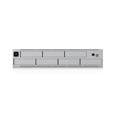 UNAS Pro Servidor de Almacenamiento en Red de 2U Rack con (7) Bahías para HDD/SSD de 2.5/3.5" con 1 Puerto 10GbE y 1 Puerto SFP+ 10G