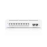 USW Pro XG 8 PoE Switch PoE++ Capa 3 Etherlighting™ de 8 Puertos 10GbE (Todos PoE++) y 2 Puertos SFP+ con Disponibilidad PoE de 155W