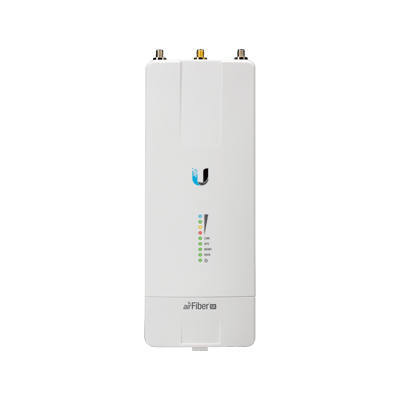 Radio de Backhaul conectorizado de alta capacidad, con tecnología airFiber hasta 687 Mbps*, banda licenciada 4 GHz (4700 - 4990 MHz*)