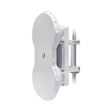 Radio de Backhaul de alta capacidad full duplex, tecnología airFiber hasta 1.2 Gbps, 5 GHz (5470 - 5950 MHz) con antena integrada de 23 dBi