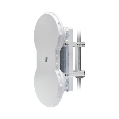 Radio de Backhaul de alta capacidad full duplex con antena integrada de 23 dBi, con tecnología airFiber hasta 1.2 Gbps, 5 GHz (5725 - 6200 MHz)