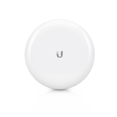 Radio airMAX de alta capacidad, hasta 1 Gbps en 60 GHz con failover en 5 GHz, con antena integrada de 17.2 y 10 dBi respectivamente