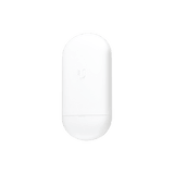 NanoStation airMAX Loco5AC CPE hasta 450 Mbps, 5 GHz (5150 - 5875 MHz), con antena integrada de 13 dBi, no incluye adaptador PoE