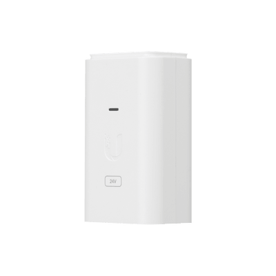 Adaptador PoE Ubiquiti Gigabit de 24 VDC, 0.3 A