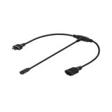 Cable troncal "Y". conecta paneles y dispositivos tales como microinversor y sistema de monitoreo en un conjunto.