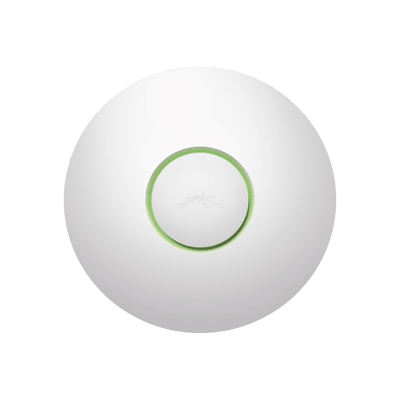 UAP-PRO UniFi, 802.11 a/b/g/n (2.4 y 5 GHz simultáneos).