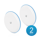 Kit UniFi Building Bridge de 1+ Gbps en 60 GHz con radio redundante en 5 GHz, alcance de hasta 500 m