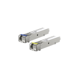 UFiber Módulo SFP, transceptor MiniGibic MonoModo 1.25 Gbps, distancia 3km, un conector LC, incluye 2 tranceptores