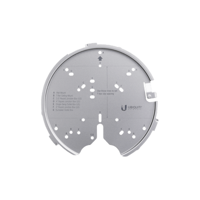 Montaje profesional para Access Points UniFi de plato (AC-PRO/AC-LR/AC-HD/U6-LR/U6-PRO/otros).
