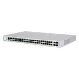 Switch UniFi administrable de 48 puertos 10/100/1000, 2 SFP y 2 SFP+, Sin PoE