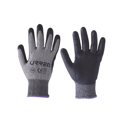 Guantes talla mediana supraneema con recubrimiento de nitrilo.
