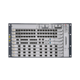 OLT Modular tipo Chasis GPON/XGS-PON Combo, 7 Ranuras de Servicio, Incluye 1 Tarjeta de Servicio de 16 puertos GPON