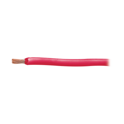 Cable 8 awg color rojo,Conductor de cobre suave cableado. Aislamiento de PVC, auto extinguible. ((Venta por Metro)