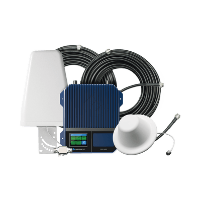 KIT de Amplificador de Señal Celular, PRO 1100 (50 Ohm) | Mejora la Señal Celular de todos los Operadores | Cubre áreas de hasta 3251 metros cuadrados
