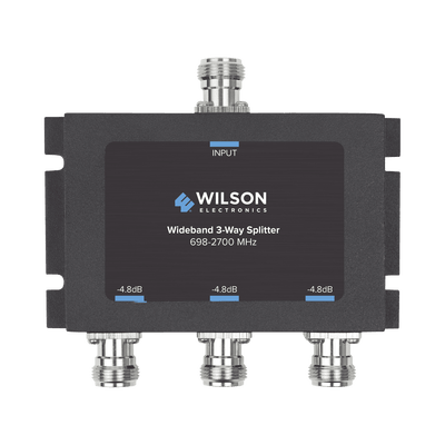 Divisor de 3 salidas, 50 Ohm, 700-2700MHz conector N-Hembra