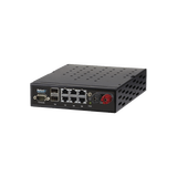 Switch WISP PoE pasivo Administrable de 8 puertos (6 PoE Gigabit + 2 SFP) entrada de 9-72 Vcc