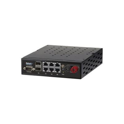 Switch WISP PoE pasivo Administrable de 8 puertos (6 PoE Gigabit + 2 SFP) entrada de 9-72 Vcc