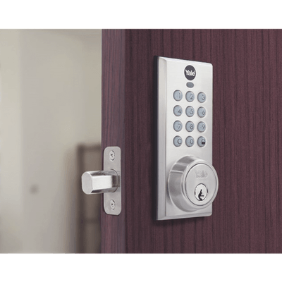 Cerradura Digital con Teclado YDD114 / 10 usuarios/ Para Puerta Izq o Derecha de 60 a 70 mm