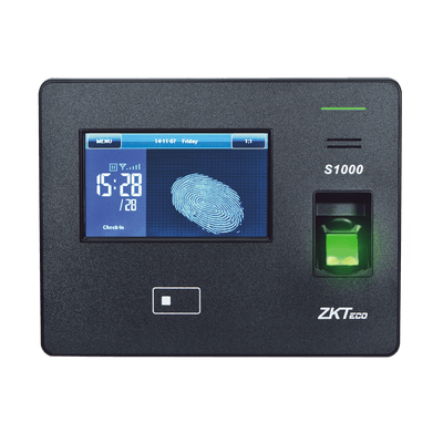 Terminal Biométrica IP, 20,000 Huellas, Touch Screen, Tiempo y Asistencia
