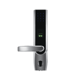 Cerradura autónoma izquierda bluetooth de huella digital, tarjeta de proximidad y contraseña / APP ZKSmarKey
