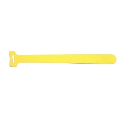 Cincho de contacto, color amarillo, 150 x 12mm (5pzs) (4300-02022)