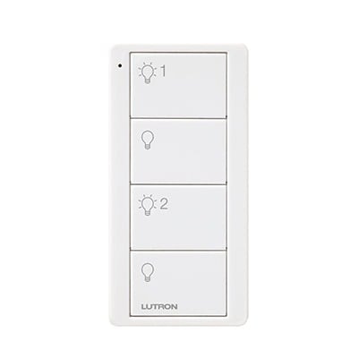 Control remoto PICO 4 botones 2 grupos de encender/apagar. Complemente con un switch on/off o atenuador, Caseta, RA2, RadioRa2