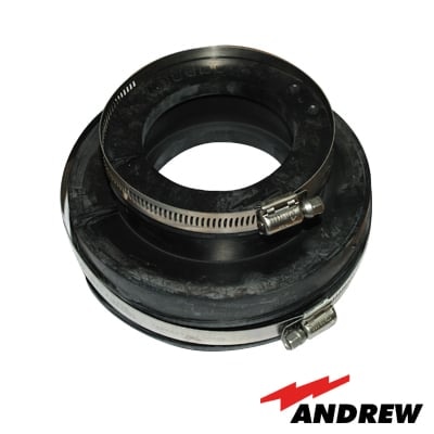 Bota pasamuros con 3 orificios para cable de 5/8'.