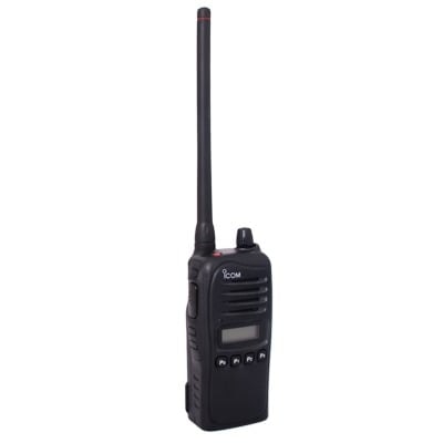 Radio portátil analógico, 5W de potencia, 128 canales, pantalla alfanumérica, rango de frecuencia 136-174 MHz,