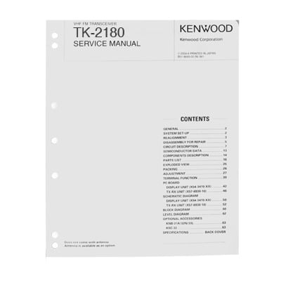 Manual Técnico para TK2180K.