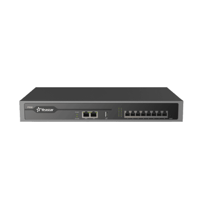 Conmutador Enterprise modular yeastar 50 extensiones,10 llamadas simultaneas, Hasta 8 puertos fxo/fxs (no inculidos)