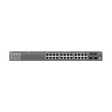 Switch Gigabit PoE+ Administrable / 24 puertos 10/100/1000 Mbps (16 de ellos POE+) + 2 Puertos SFP Uplink / Hasta 240W / Alta LabsCloud.