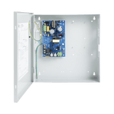 12 o 24 Vcc @ 6 Amp. / fuente de alimentación / 1 salida / capacidad de baterías de respaldo / requieren baterías