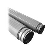 Tubo Flexible tipo Liquidtight de 1 1/4" (32 mm). Acero + Forro PVC. Rollo de 30 Metros.