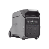 Estación de Energía Portátil DELTA PRO3 / 4096Wh Litio LFP / 5 AC 4000W (8000W Pico) / 2 USB-C 100W / Capacidad para Aumentar Respaldo / Cargador de Coche 10A a 12.6V / Conectividad WiFi y Bluetooth (App) / Carga Solar 2600W Max. (2 P