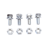 Kit de 12 tornillos y 12 tuercas para expandir rack.